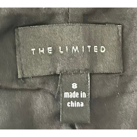 The Limited Black Velvet Draped Neckline Top & Midi Pull-on Skirt w/Ruffle Set - Picture 7 of 7